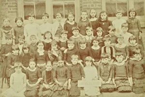 Lewisham Prints: Class 3, Clyde Street School, Deptford, London, 1887