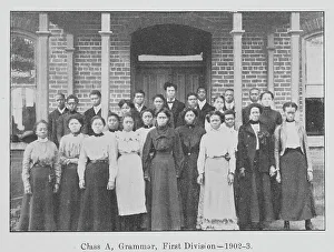 Livingstone College Prints: Class A, Grammar, First Division- 1902-3, 1903. Creator: Unknown