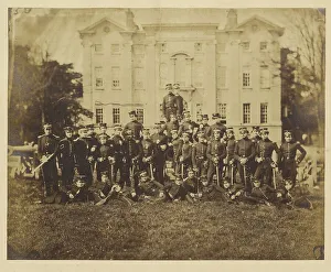Surrey England United Kingdom Prints: Class portrait, Addiscombe Military Seminary, 1857. Creator: Unknown