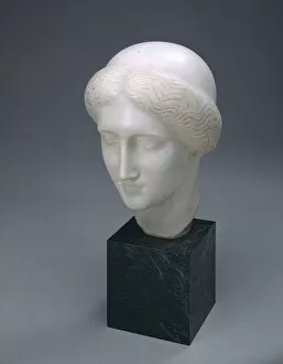 Classical Head, c. 1909. Creator: Elie Nadelman