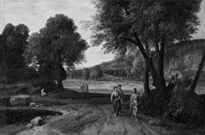 Classical Landscape with Two Women and a Man on a Path, 1660/70 Classical Landscape with Two Women and a Man on a Path, 1660/70
