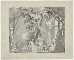 Circle Of Prints: Classical Scene, 1775-1800. Creator: Francisco Vieira (Portuguese, 1765-1805), circle of