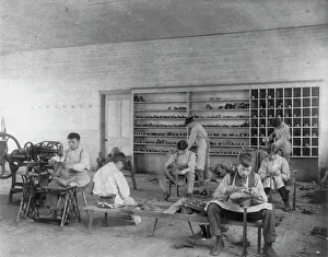Shoemaking Prints: Classroom scenes at Carlisle, Pa