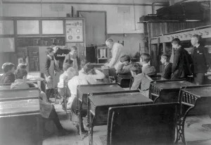 Woodwork Prints: Classroom scenes in Washington, D