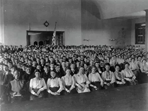 Assembly Hall Prints: Classroom scenes in Washington, D