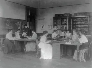 High School Prints: Classroom scenes in Washington, D