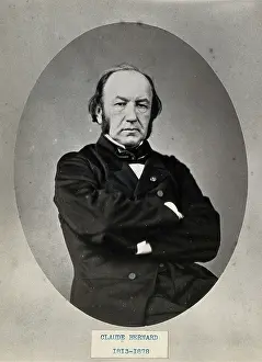 Crossed Arms Prints: Claude Bernard. Creator: Unknown