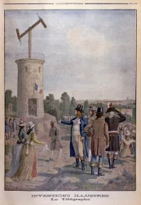Claude Chappe (1763-1805), French engineer and inventor, c1901
