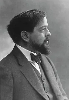 Claude Debussy (1862-1918), French composer. Artist: Nadar