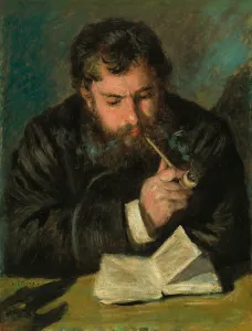 Claude Monet (Le Liseur), 1872. Creator: Renoir, Pierre Auguste (1841-1919)