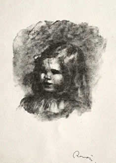 Claude Renoir, tourne a gauche. Creator: Pierre-Auguste Renoir (French, 1841-1919)