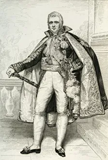 Baton Gallery: Claude Victor Perrin, 1804, (1839). Creator: Migneret