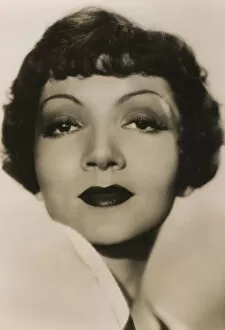 Images Dated 12th June 2008: Claudette Colbert (1903-1996), American actress, c1930s