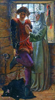 Visiting Prints: Claudio and Isabella, 1850. Artist: William Holman Hunt