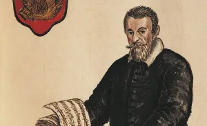 Claudio Monteverdi (1567-1643). Detail. From Gli abiti de Veneziani, Second Half of the 18th cen
