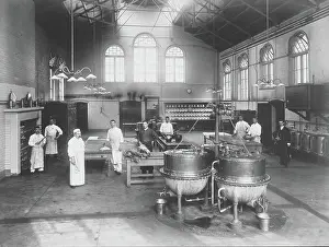 Employee Prints: Claybury Asylum, Woodford, Essex: a kitchen