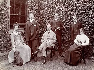 Employee Prints: Claybury Asylum, Woodford, Essex: six members of staff