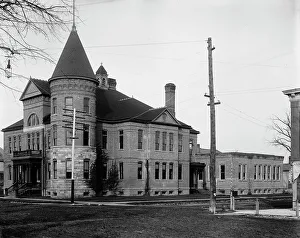 Telegraph Pole Prints: Cleary Business College, Ypsilanti, Michigan, between 1900 and 1910. Creator: Unknown