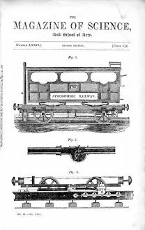Clegg and Samudas atmospheric railway, 1845