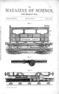 Samuda Prints: Clegg and Samudas atmospheric railway, 1845