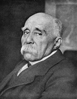 Eleventh Month Prints: Clemenceau; M.Georges Clemenceau, head of the French government.. 1917. Creator: Unknown