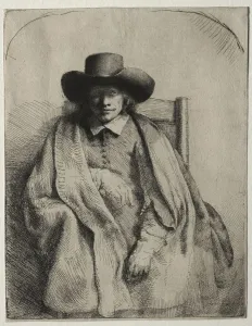 Clement de Jonghe, Printseller, 1651. Creator: Rembrandt van Rijn (Dutch, 1606-1669)
