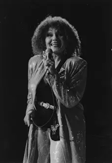 Laine Prints: Cleo Laine, Brecon Jazz Festival, 1995.. Creator: Brian Foskett