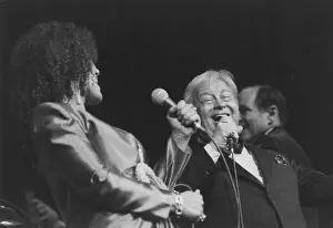 Concert Hall Prints: Cleo Laine and Mel Torme, Barbican, London, 1991. Creator: Brian Foskett