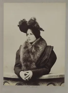 Merode Prints: Cléo de Mérode, 1893. Creator: Anonymous