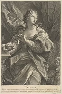 Cleopatra Vii Philopator Gallery: Cleopatra, 1720. Creator: Johann Jakob Frey the Elder