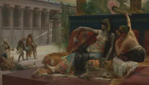 Prisoners Prints: Cleopatra, 1887. Creator: Alexandre Cabanel