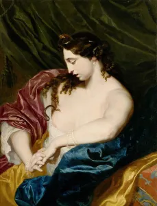 Cleopatra Prints: Cleopatra, c1650-1660. Creator: Merian; Matthäus; the Younger (1621-1687)