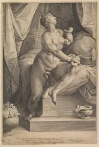 Netherlandish Collection: Cleopatra, ca. 1623. Creator: Jan Muller