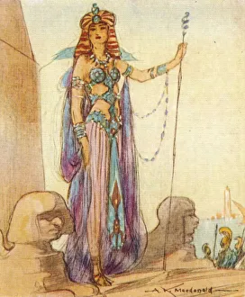 Beautiful Prints: Cleopatra VII (69-30 BC), Queen of Egypt, 1937. Artist: Alexander K MacDonald