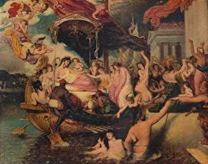 Studio Volume 85 Collection: Cleopatras Arrival in Cilicia, 1821. Artist: William Etty