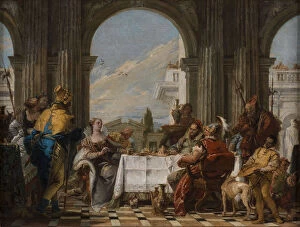 Mark Antony Gallery: Cleopatras feast, ca 1742