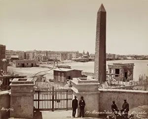Cleopatra Prints: Cleopatra's Needle, Alexandria