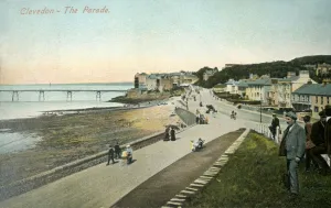 Clevedon - The Parade, 1907. Creator: Unknown