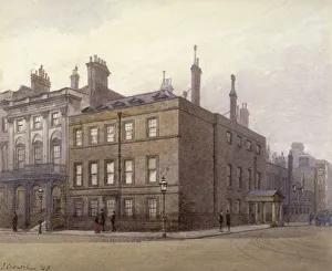 King Street Prints: Cleveland House, at the corner of St Jamess Square and King Street