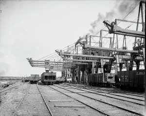 Tracks Prints: Cleveland & Pittsburgh ore docks