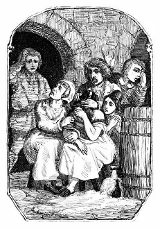 Grimms Household Stories Gallery: Clever Alice, 1901. Artist: Edward Henry Wehnert