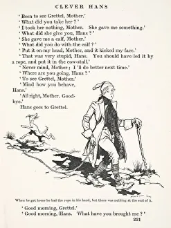 Childrens Illustration Gallery: Clever Hans, 1909