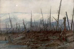 The Cliff of Craonne, c1917, (1926). Artist: Francois Flameng