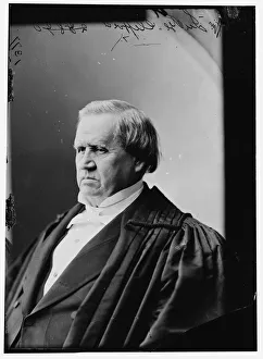 Supreme Court Prints: Clifford, Judge Nathan (Supreme Court), between 1870 and 1880. Creator: Unknown