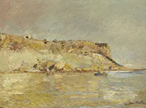 Adolphe Joseph Thomas Monticelli Prints: Cliffs and coast, 1870-1880. Creator: Adolphe Monticelli
