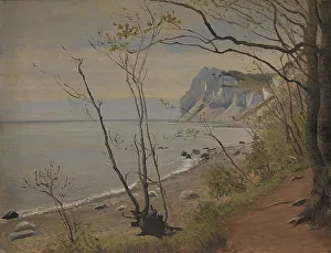 The Cliffs of the Island of Mon, 1850. Creator: Peter Christian Thamsen Skovgaard