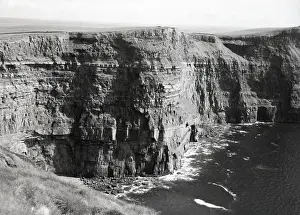 Cliffs Prints: Cliffs of Moher, County Clare, Ireland, c1955. Creator: Arthur Charles Kirby Ware