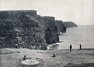 County Clare Prints: Cliffs of Moher - A Striking Coast Scene, 1895