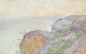 Sea Landscape Gallery: Cliffs near Dieppe, 1897. Creator: Monet, Claude (1840-1926)