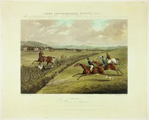 Ditch Prints: Climax of Disaster, from Grand Leicestershire Steeplechase